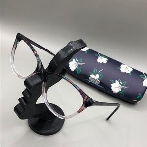 Draper James DJ5008 Eyeglasses Glasses Plum Gradient with Case Frame ONLY